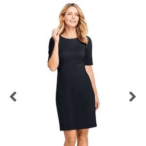 Lands End Deep purple Women's Sheath Dress